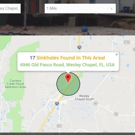 Check Sinkholes Near You! | Interactive Sinkhole Maps
