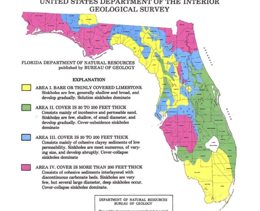 Florida Sinkhole Information Archives | Interactive Sinkhole Maps