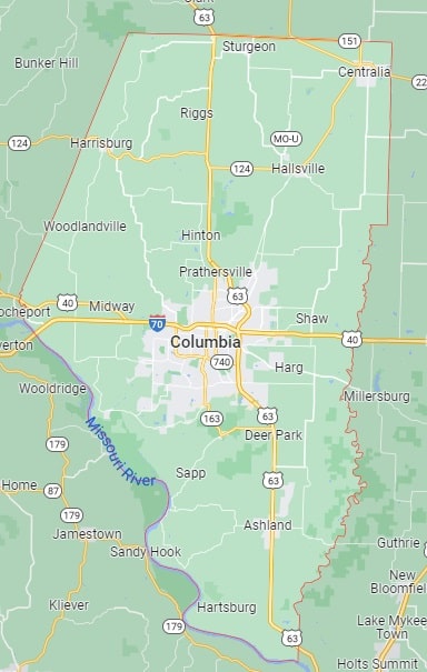 Sinkholes in Boone County, MO | Missouri Sinkholes | Interactive