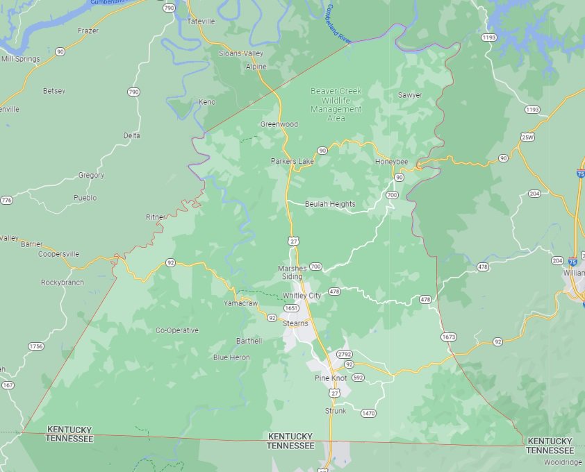 Sinkholes in McCreary County, KY | Tony's Sinkhole