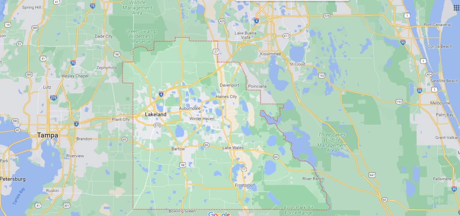 Massive sinkhole opens near Florida homes | Interactive Sinkhole Maps